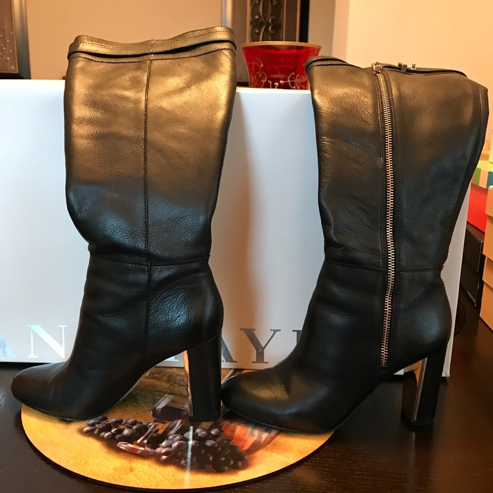 Ann Taylor Tall Leather Boots!